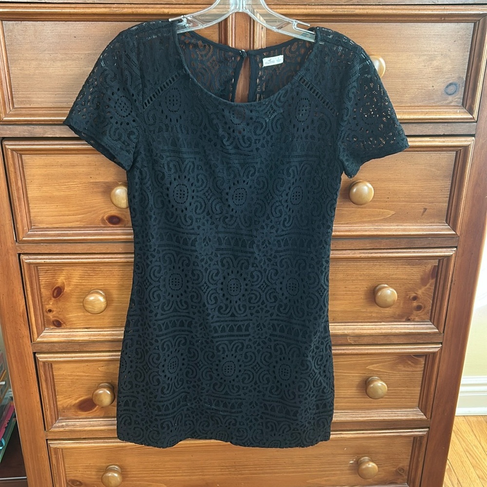 Pretty Black Lace Dress